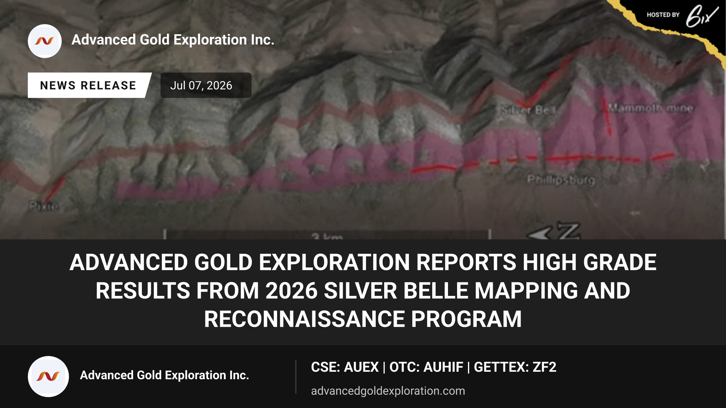 Advanced Gold Exploration Reports High Grade Results from 2026 Silver Belle Mapping and Reconnaissance Program