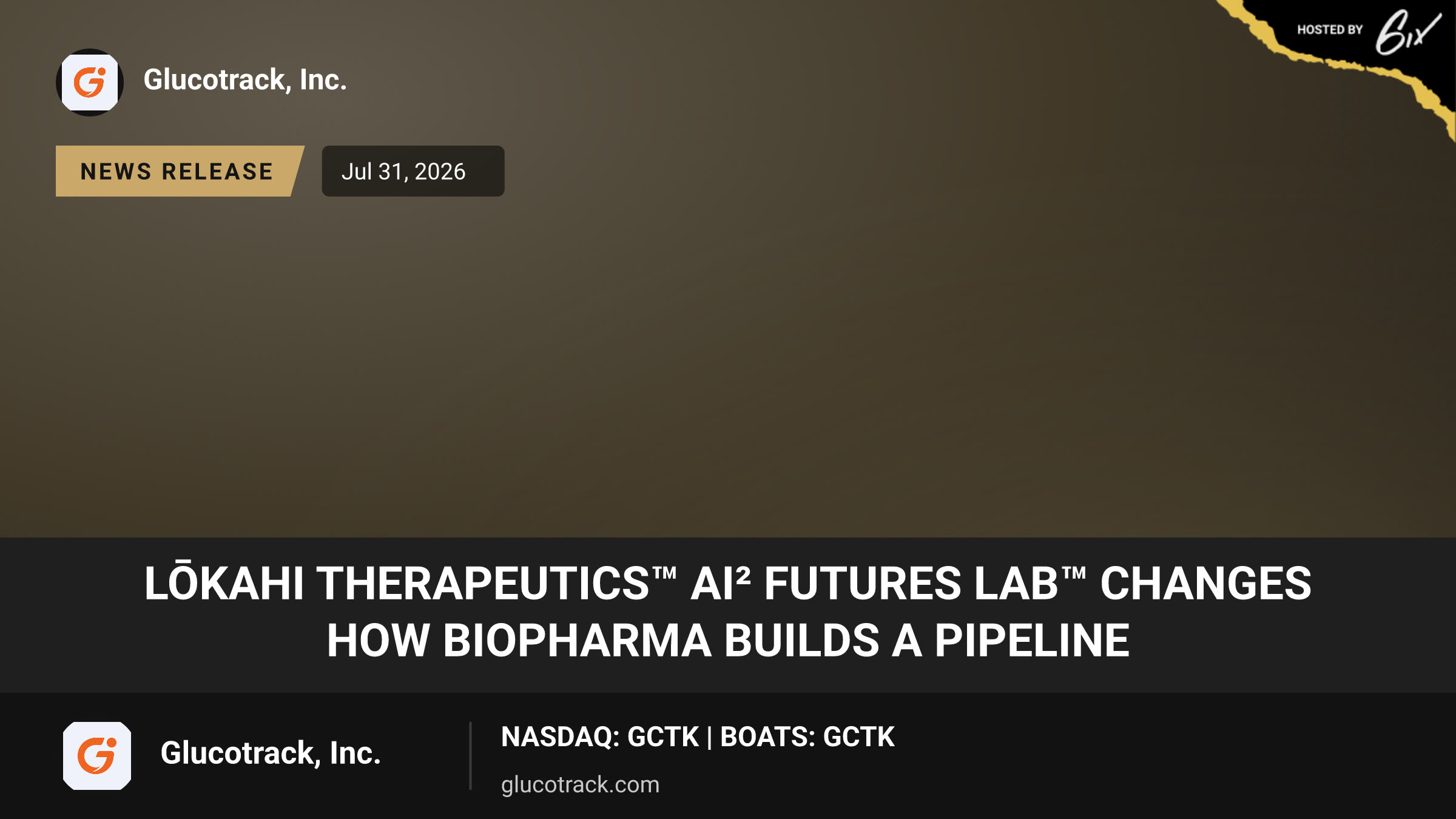 Lōkahi Therapeutics™ ai² Futures Lab™ Changes How Biopharma Builds a Pipeline