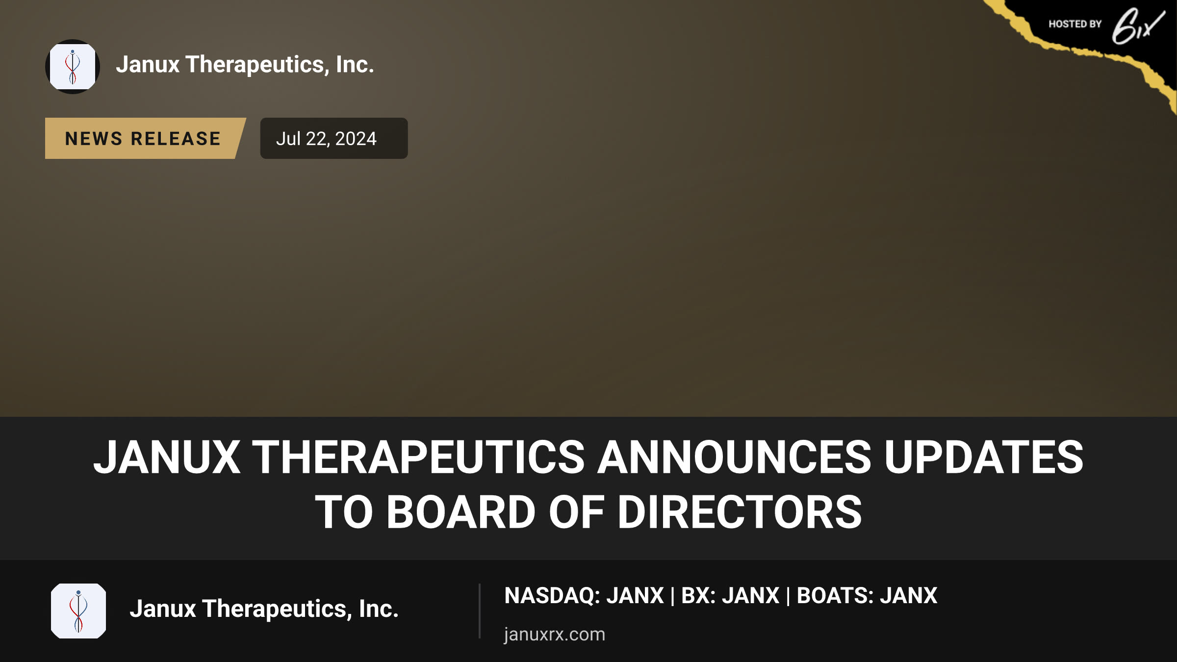 Janux Therapeutics Announces Updates to Board of Directors