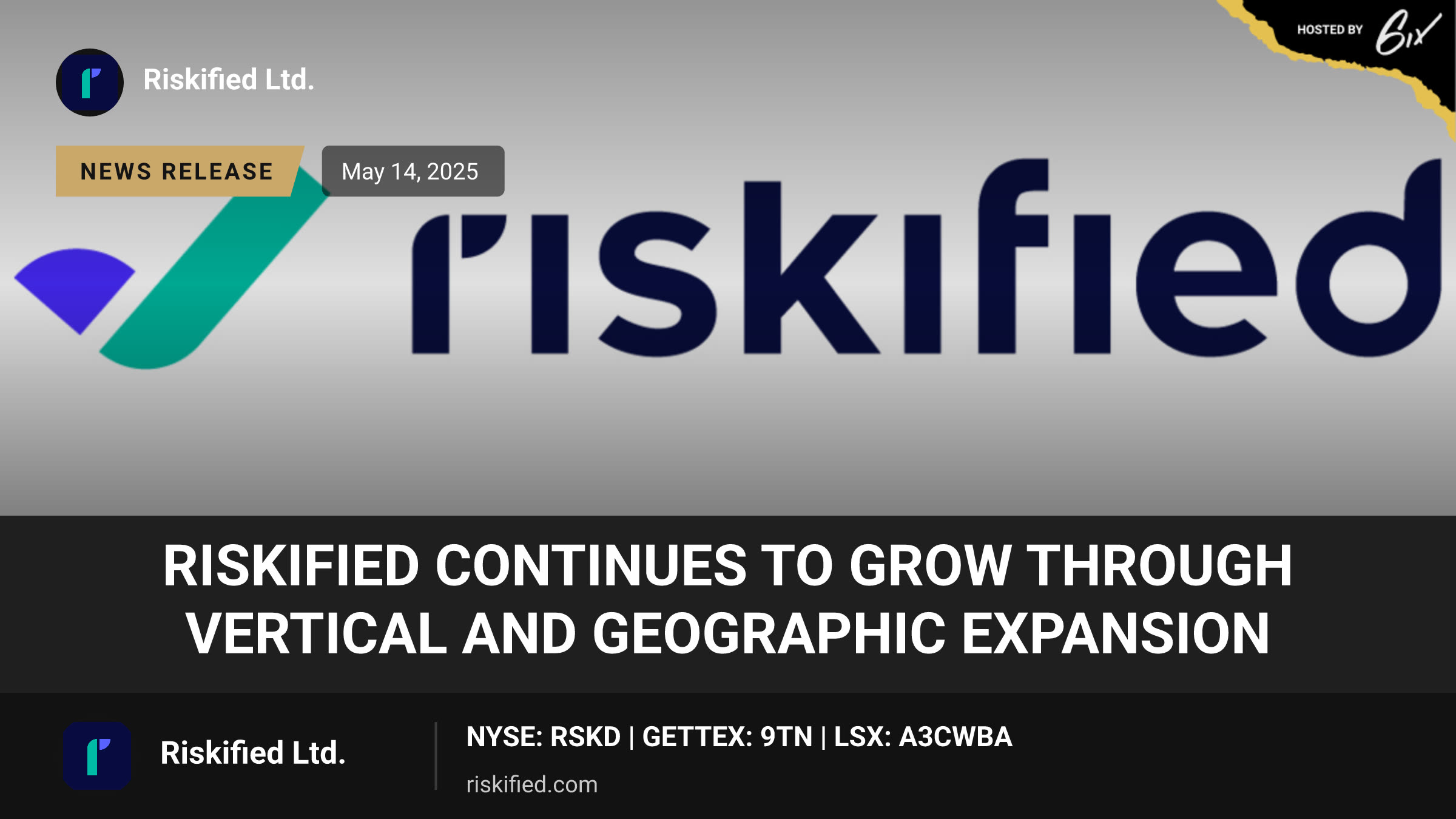 Riskified Continues To Grow Through Vertical and Geographic Expansion