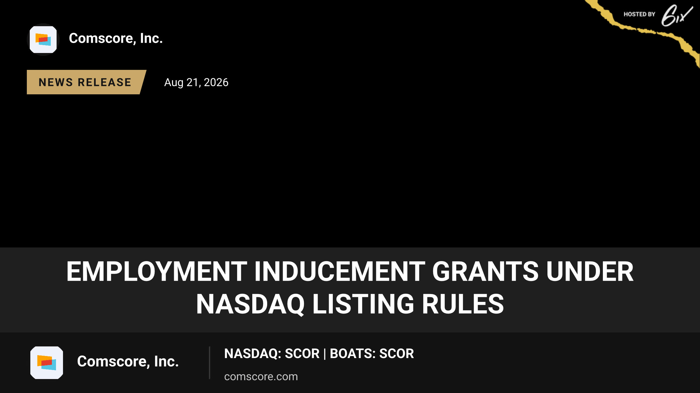 Employment Inducement Grants under Nasdaq Listing Rules