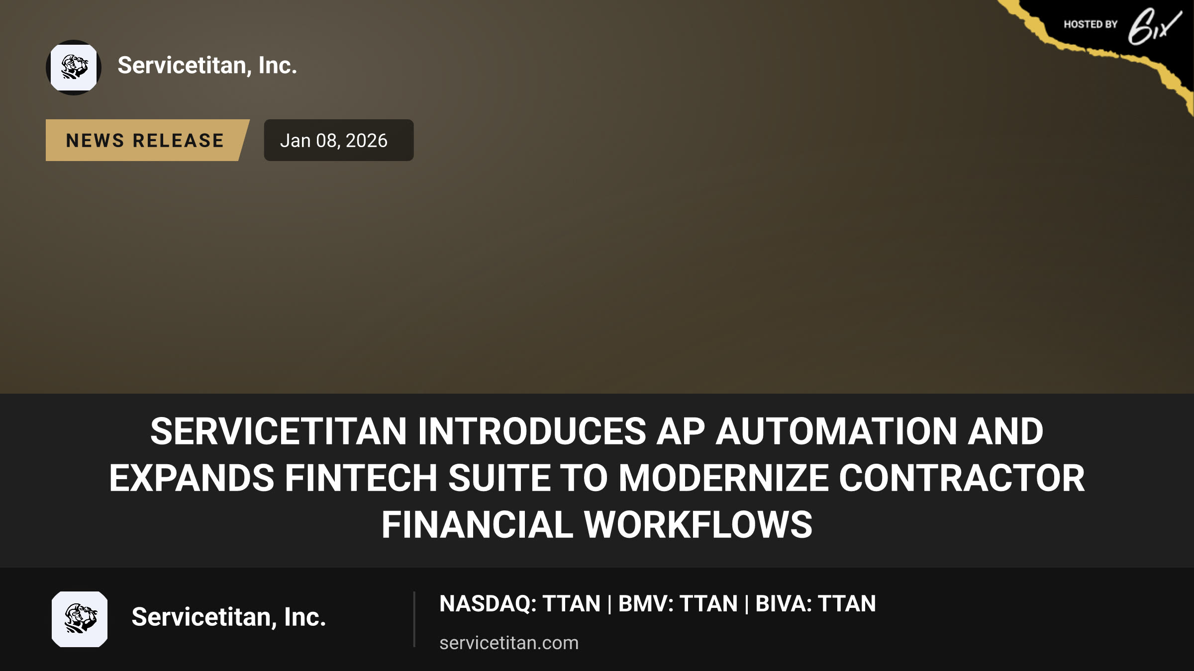ServiceTitan Introduces AP Automation and Expands Fintech Suite to Modernize Contractor Financial Workflows
