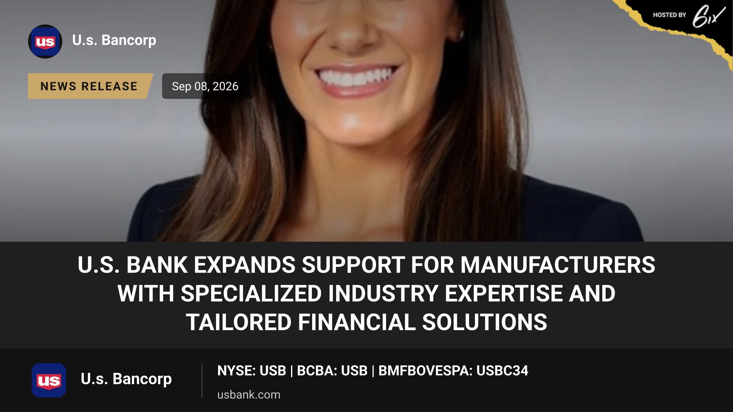 U.S. Bank Expands Support for Manufacturers With Specialized Industry Expertise and Tailored Financial Solutions