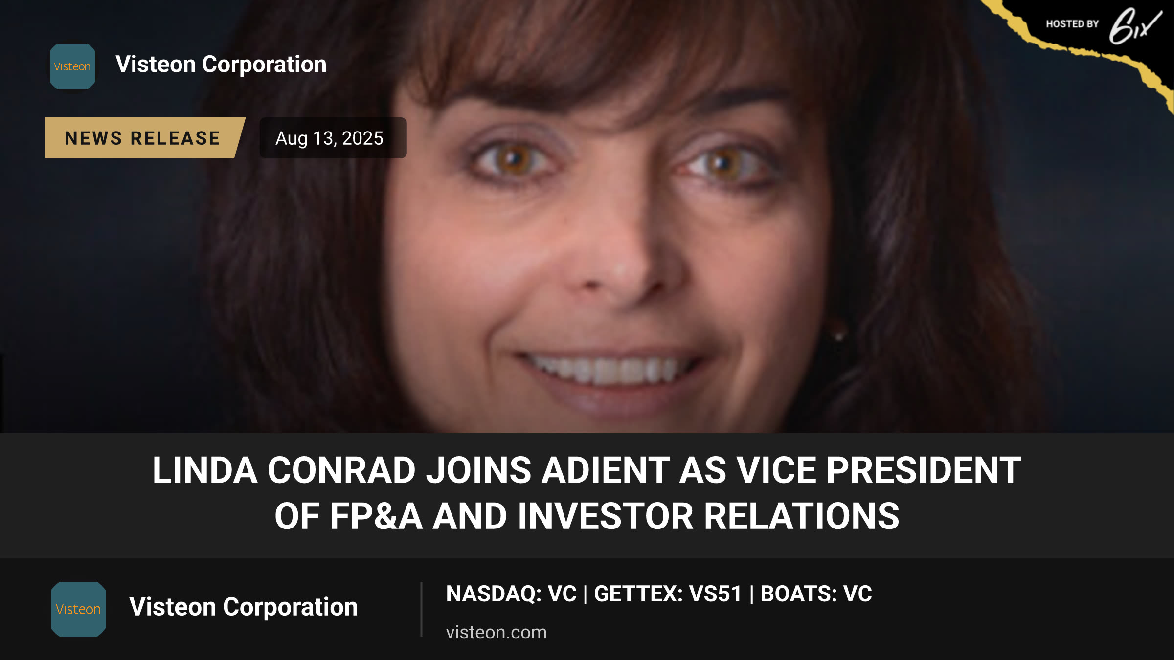 Linda Conrad joins Adient as vice president of FP&A and Investor Relations
