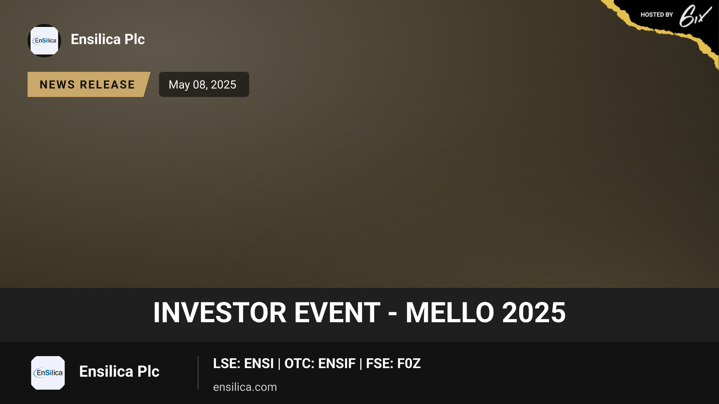 Investor Event - Mello 2025