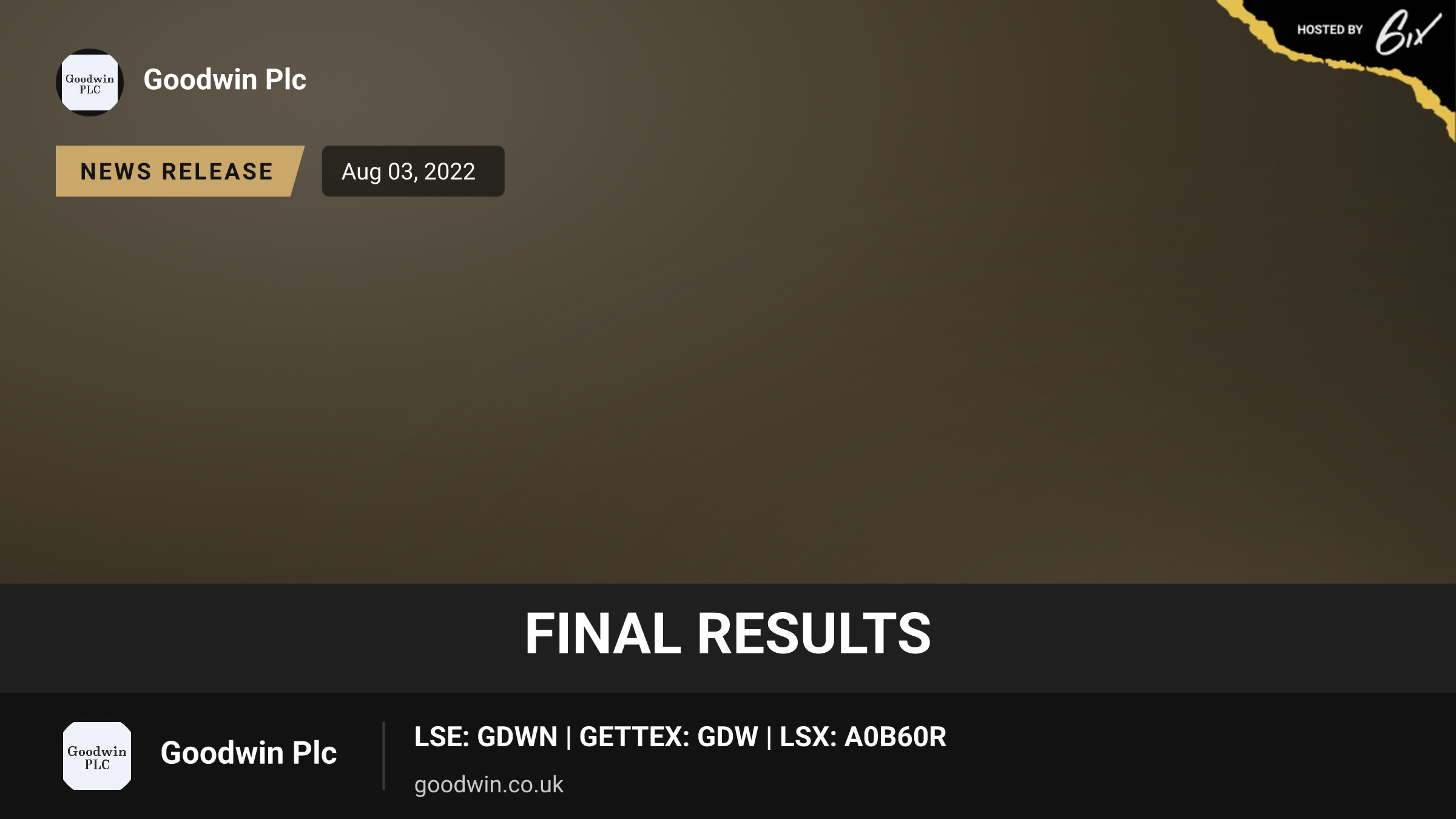 Final Results
