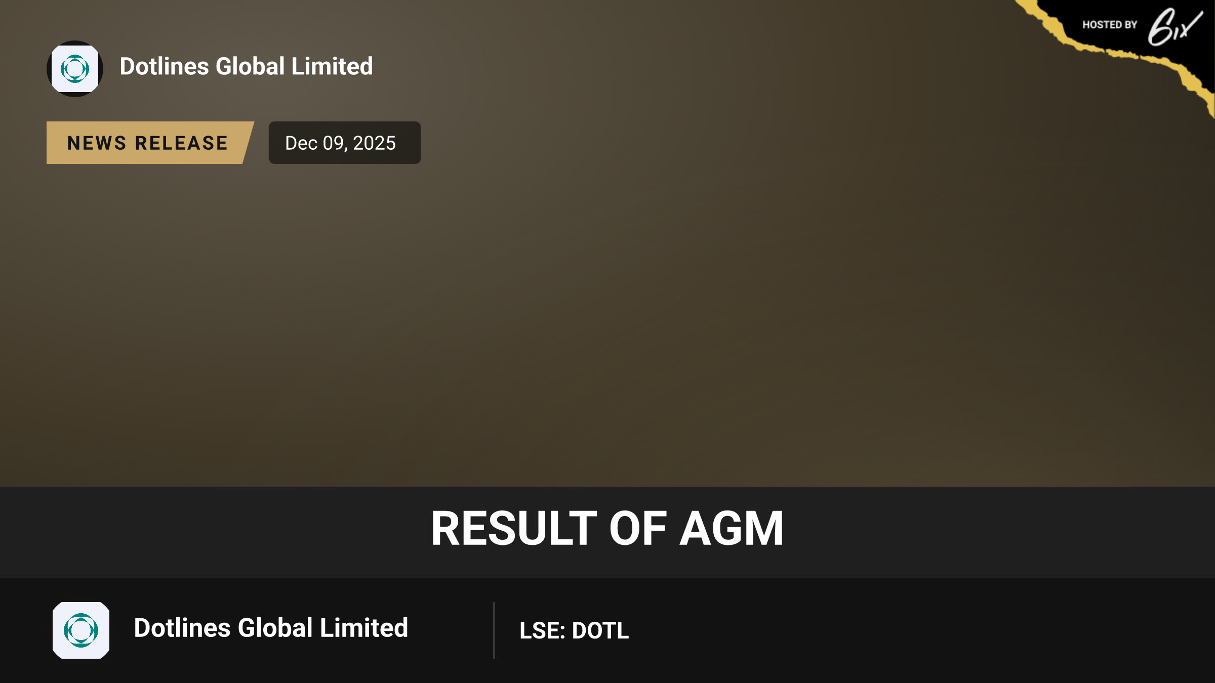 Result of AGM