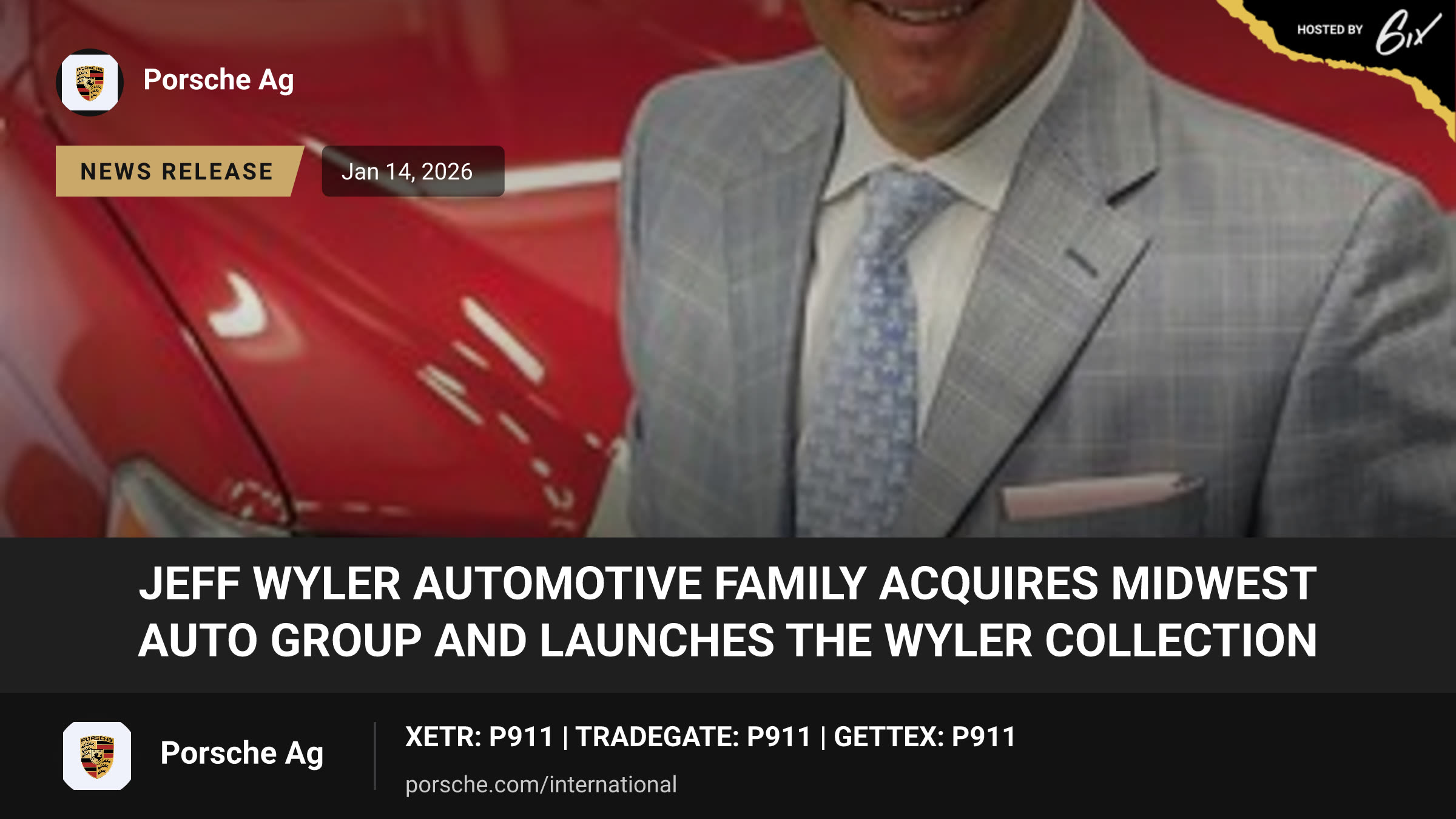Jeff Wyler Automotive Family Acquires Midwest Auto Group and Launches The Wyler Collection