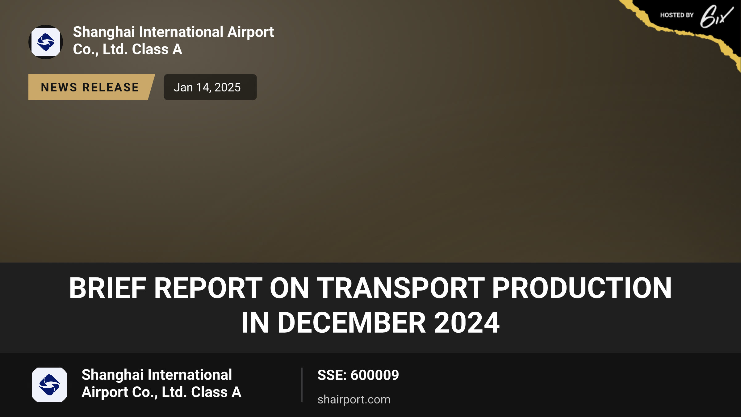 Brief Report on Transport Production in December 2024