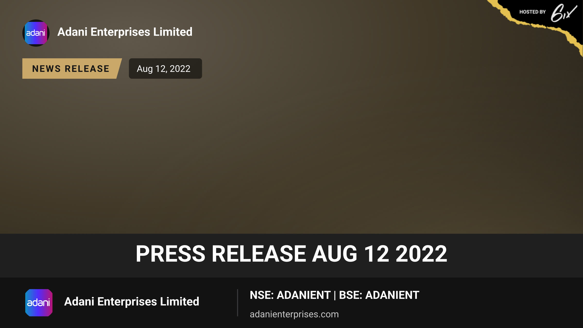 Press Release Aug 12 2022