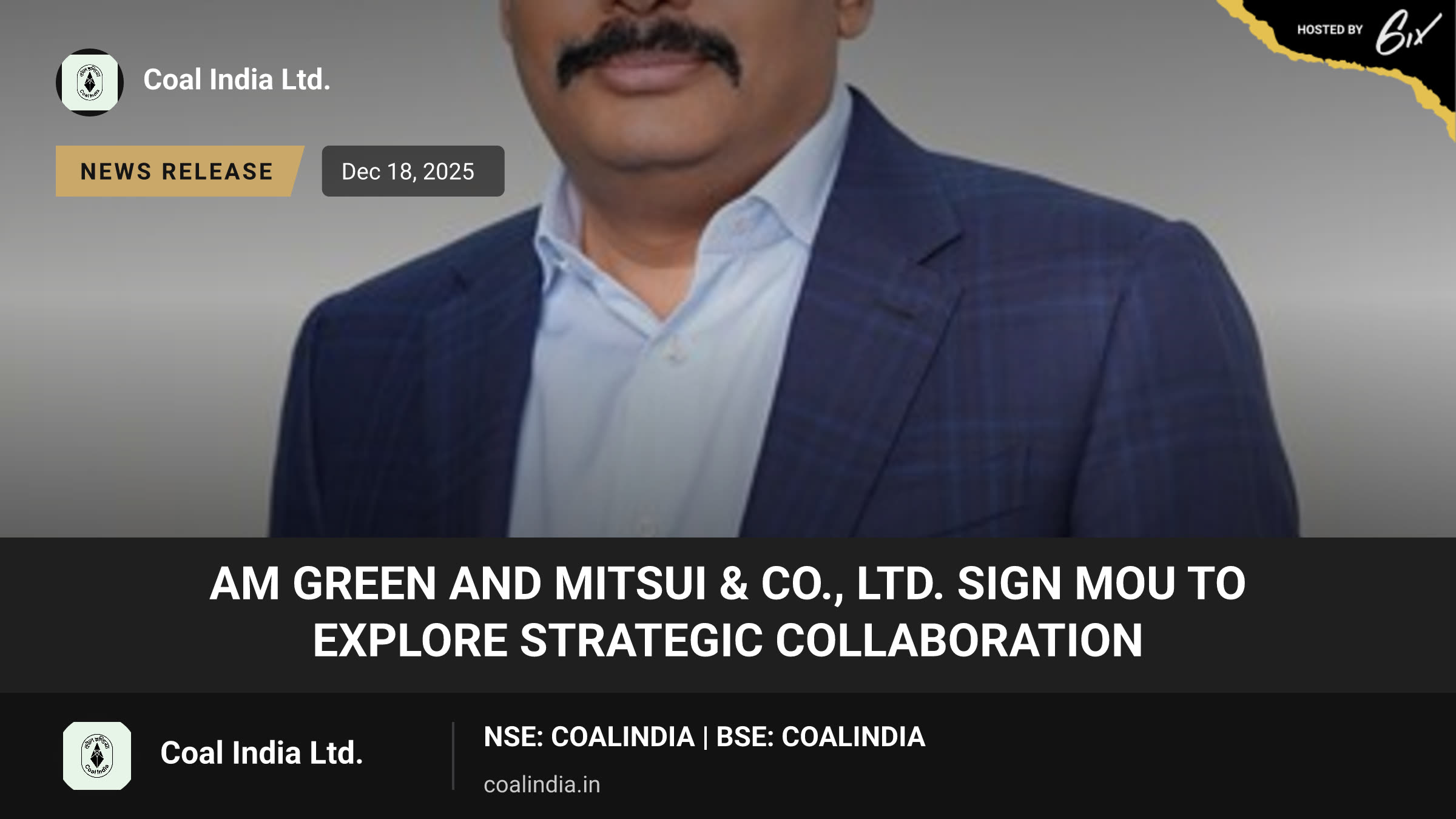 AM Green and Mitsui & Co., Ltd. sign MoU to explore strategic collaboration