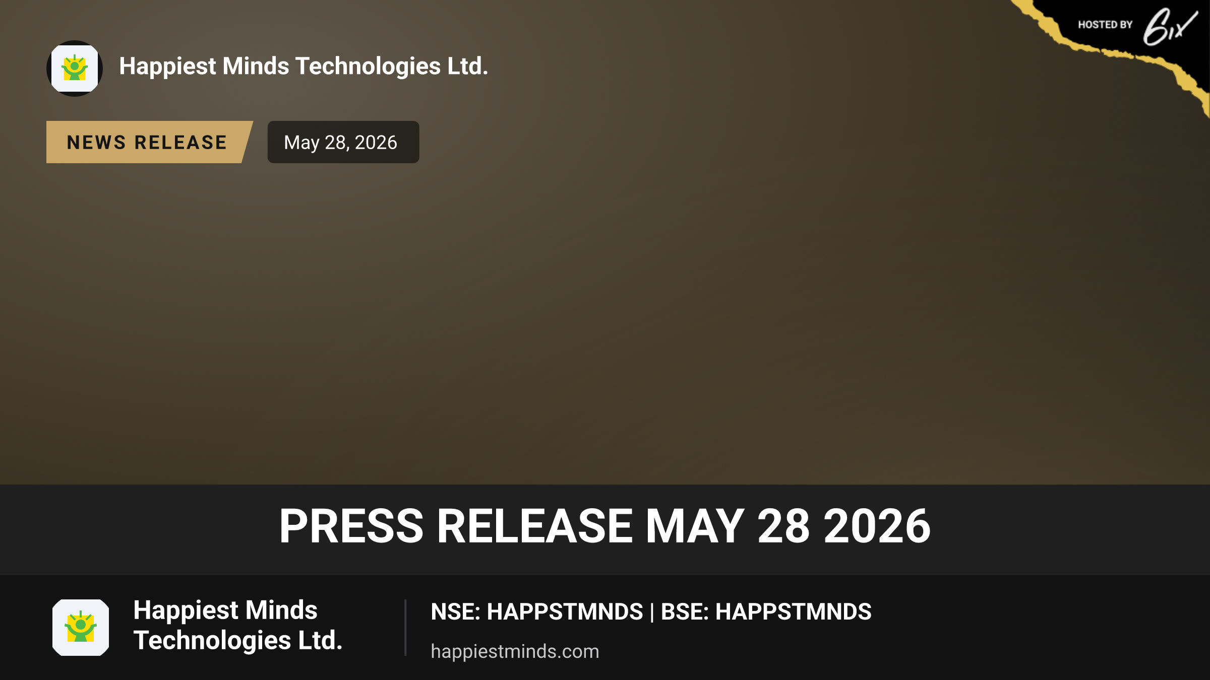 Press Release May 28 2026