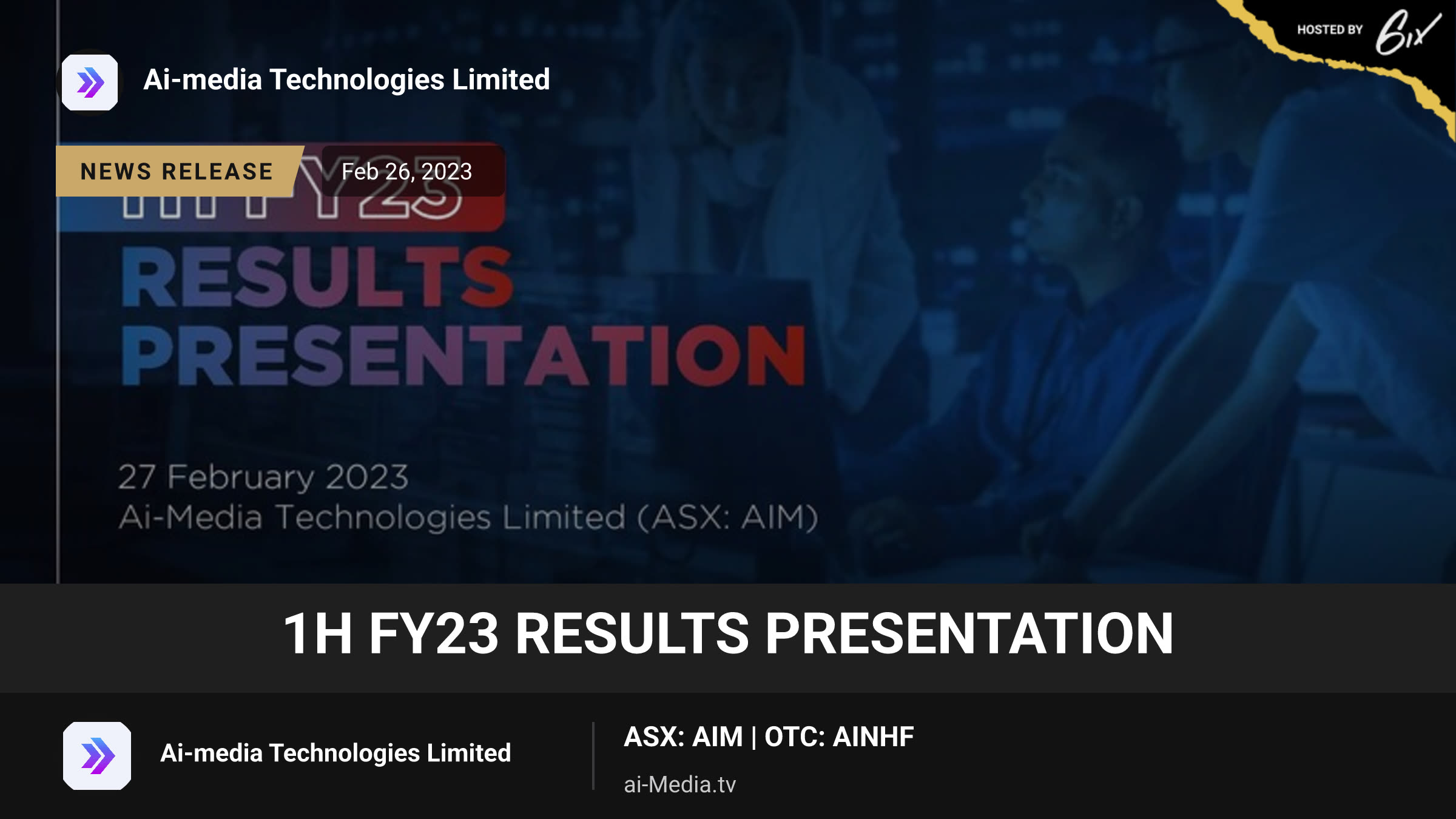 1H FY23 Results Presentation
