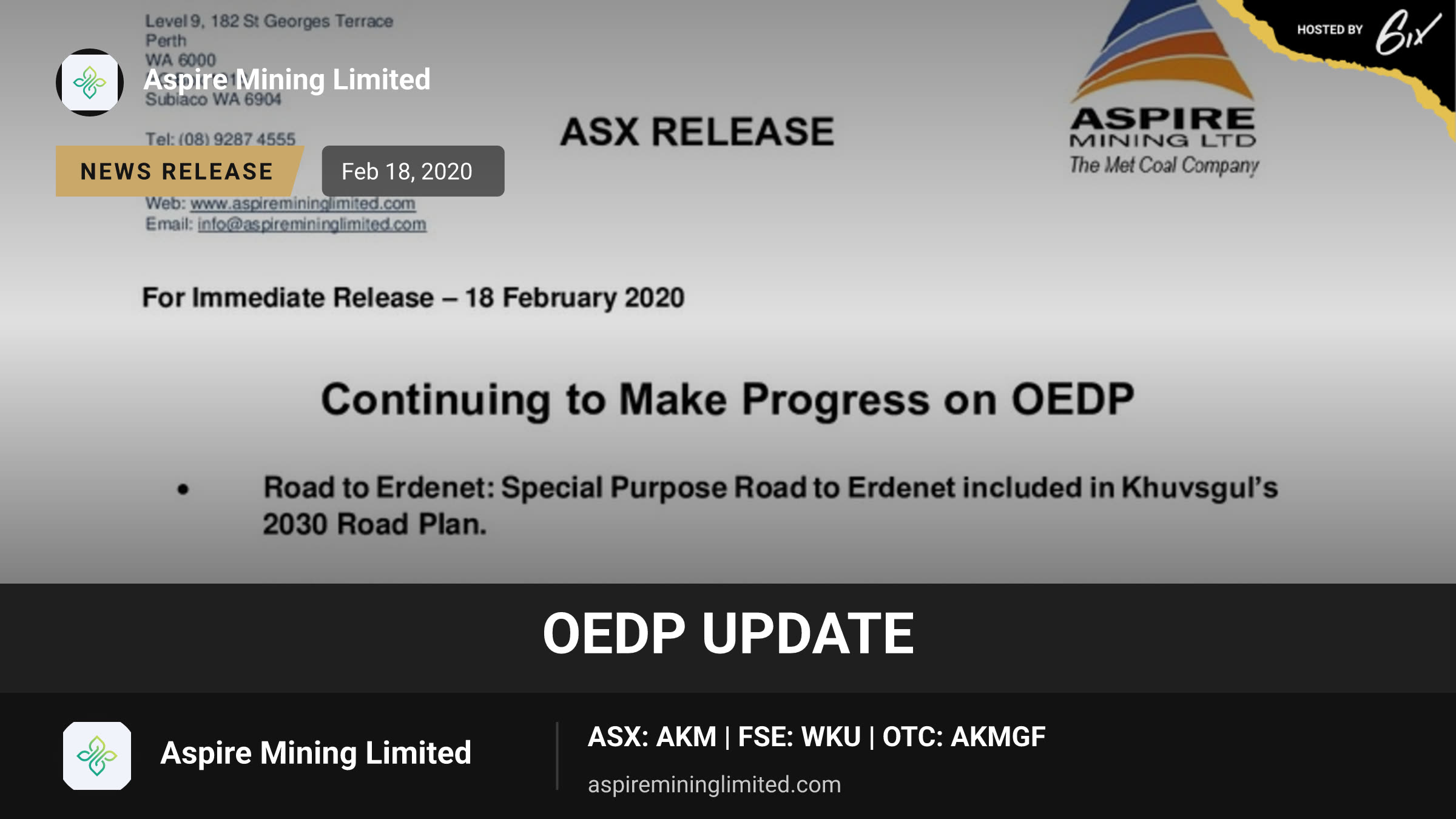 OEDP Update