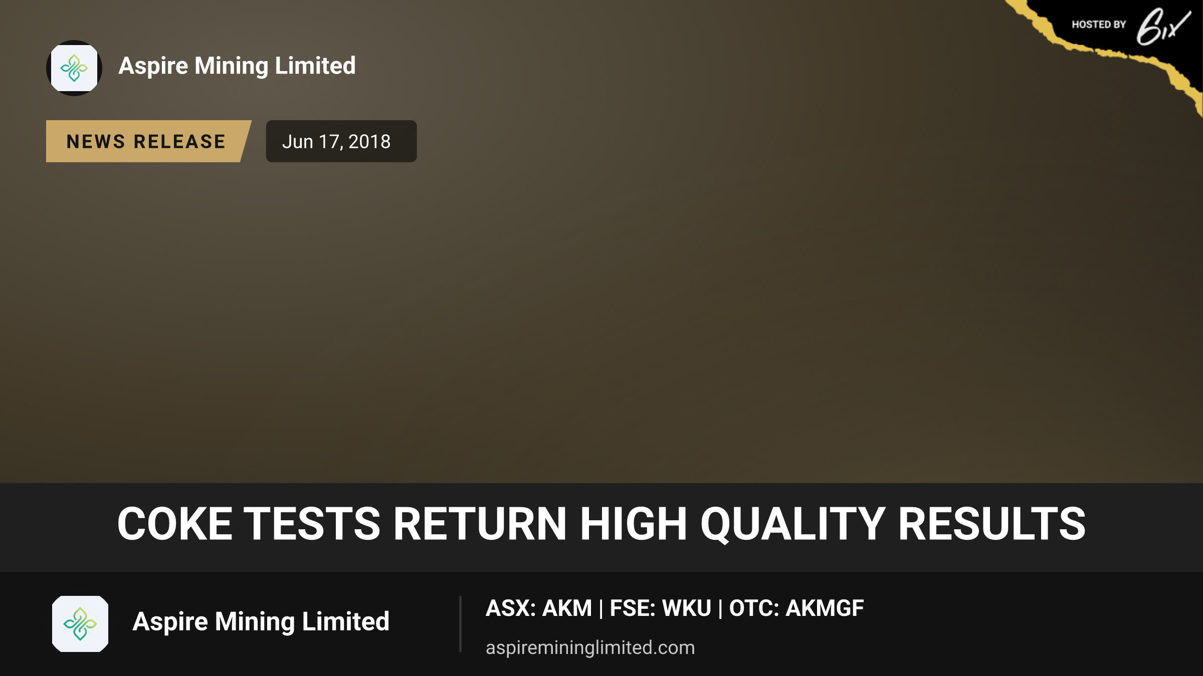 Coke Tests Return High Quality Results