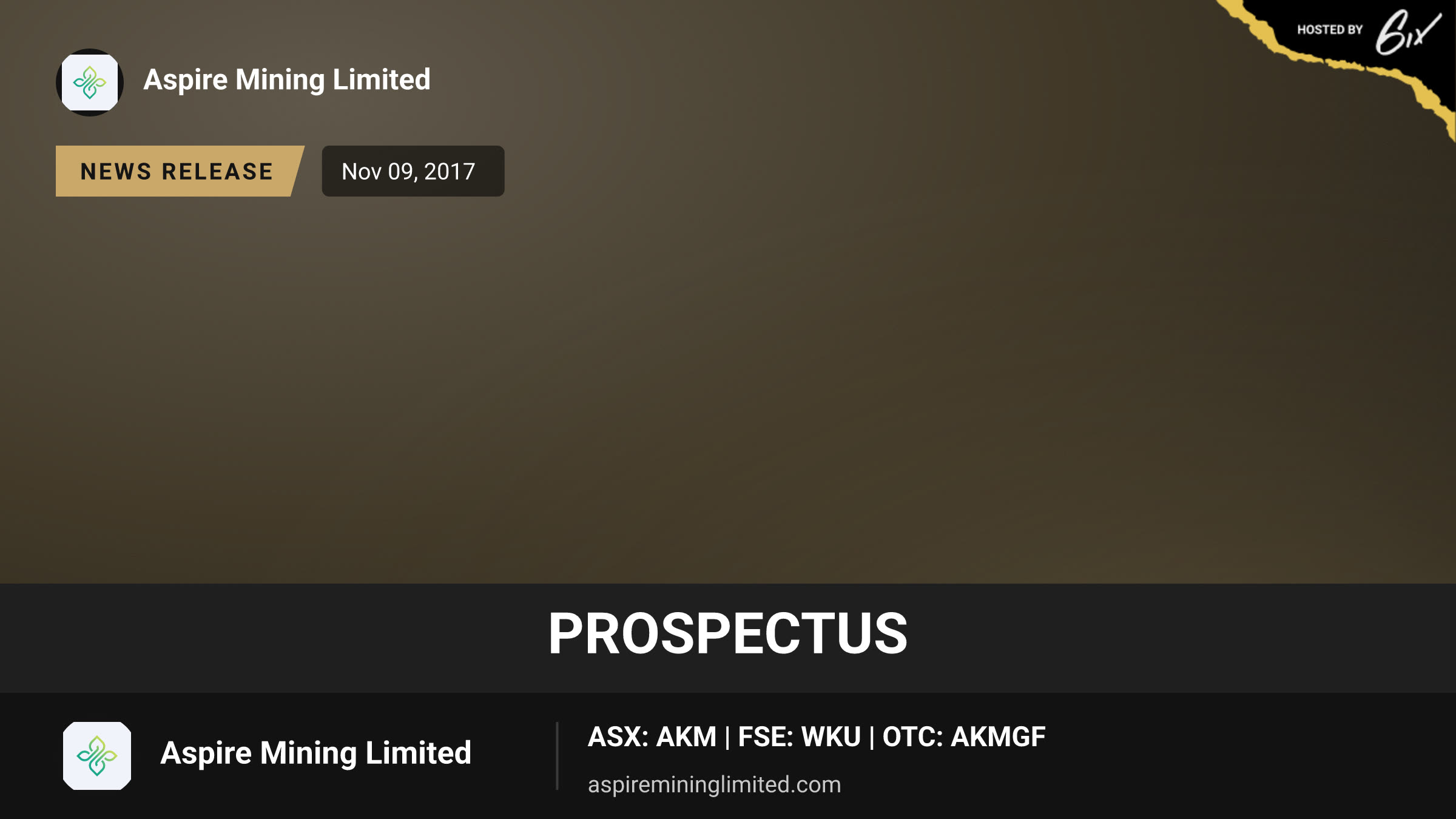 Prospectus