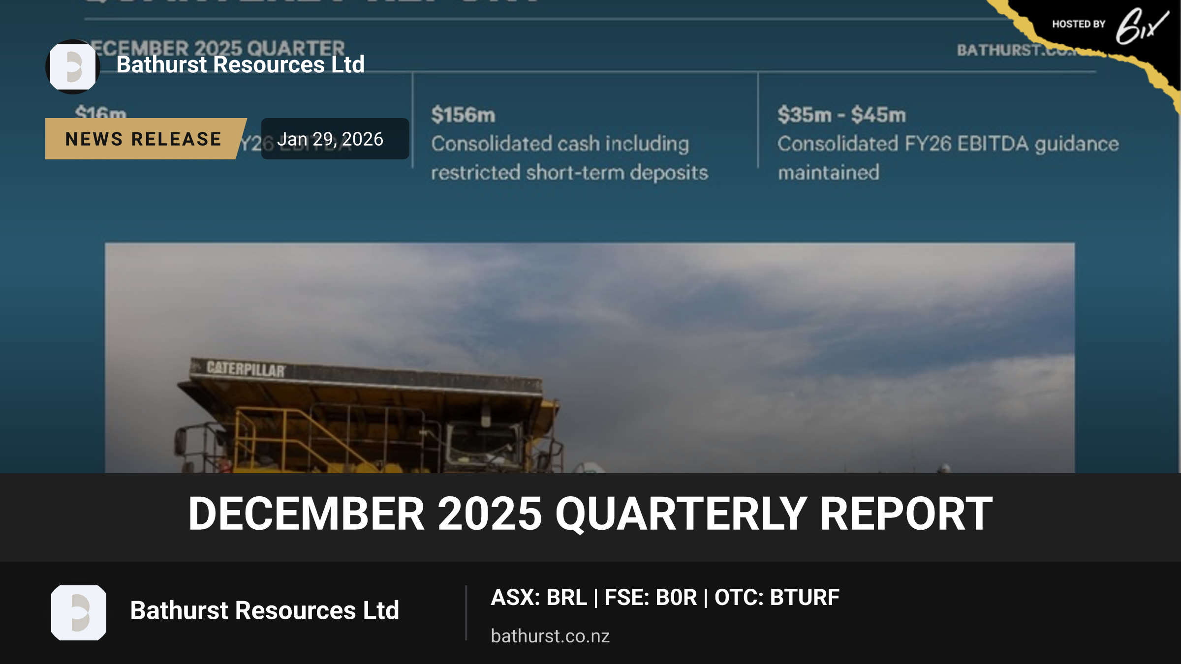 December 2025 Quarterly Report