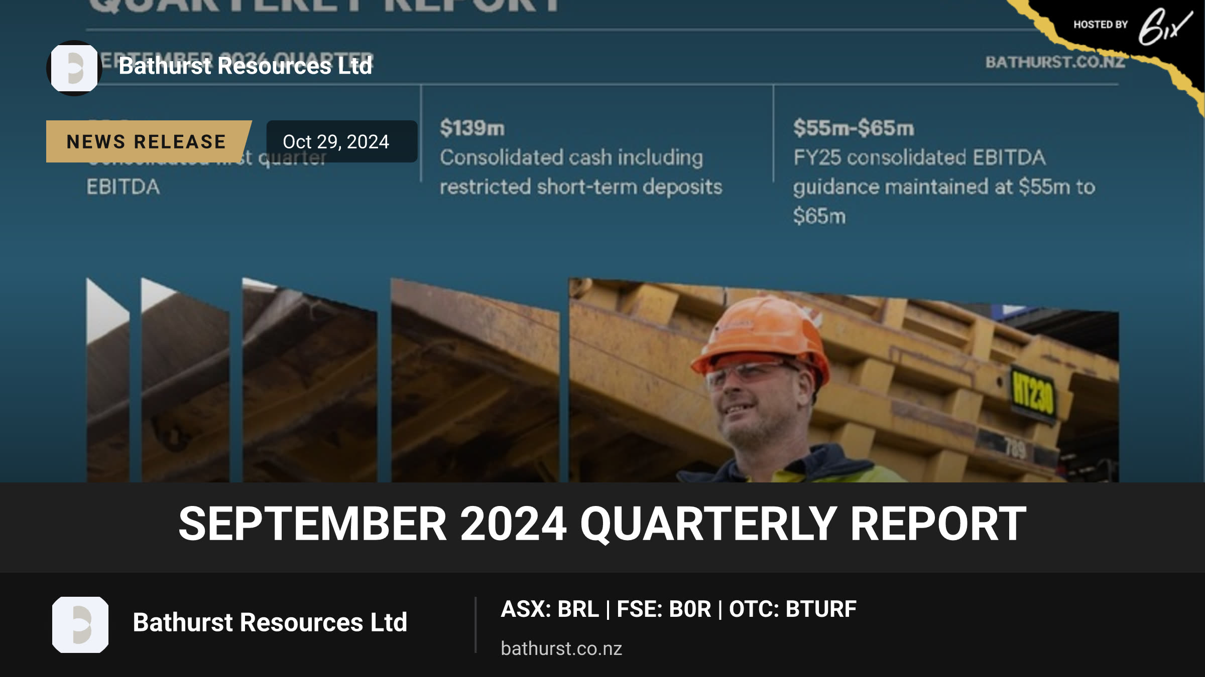 September 2024 Quarterly Report