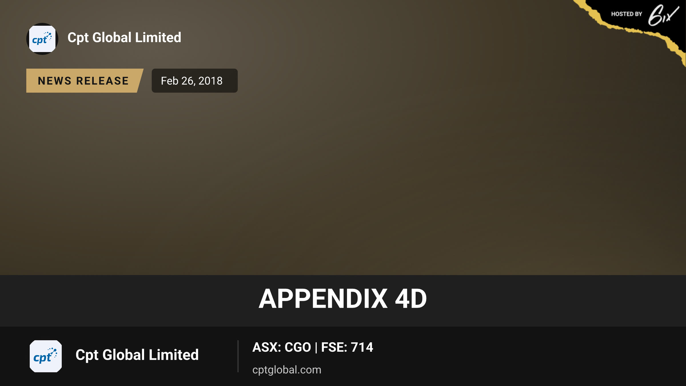 Appendix 4D