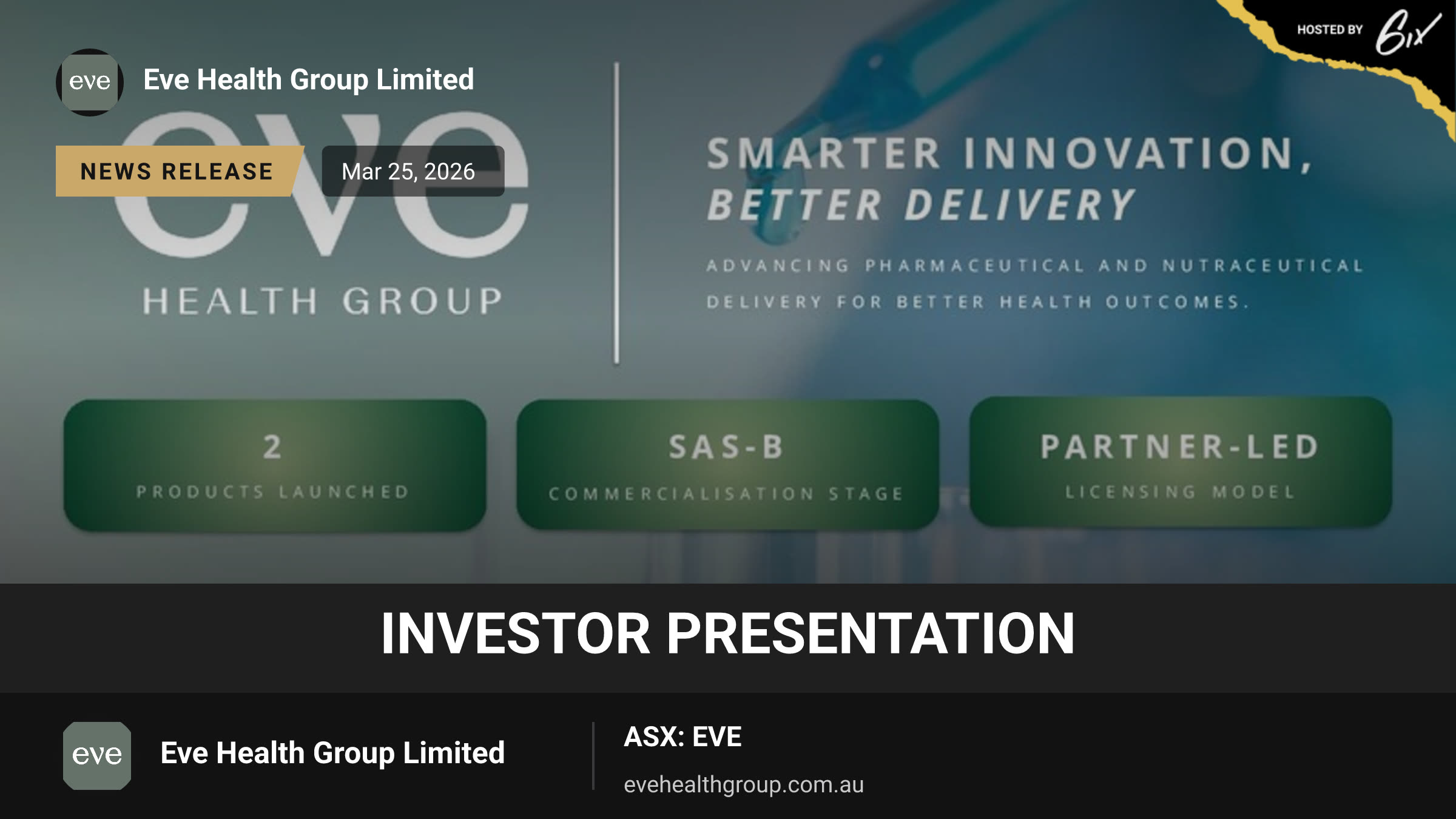 Investor Presentation