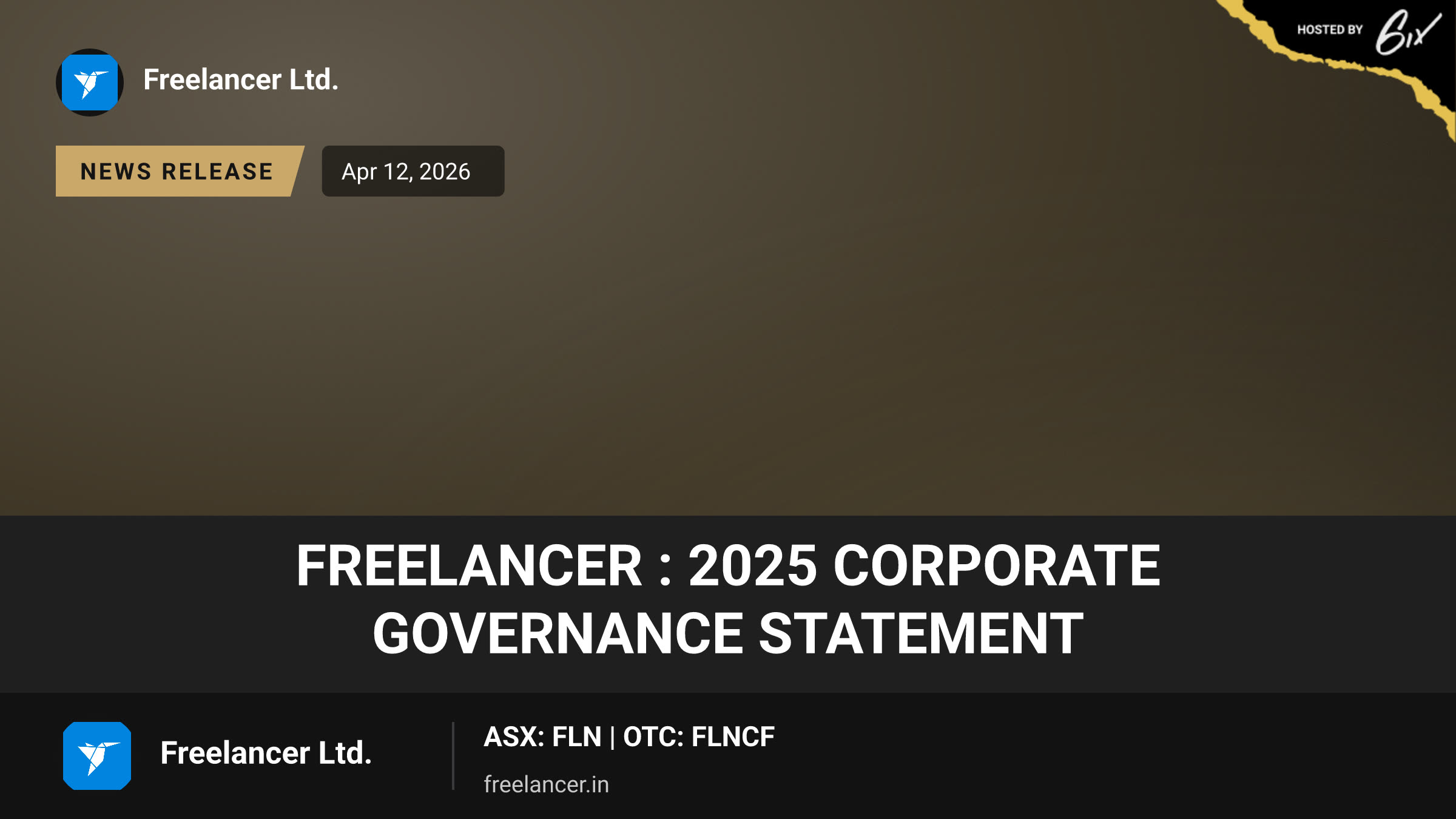 Freelancer : 2025 Corporate Governance Statement
