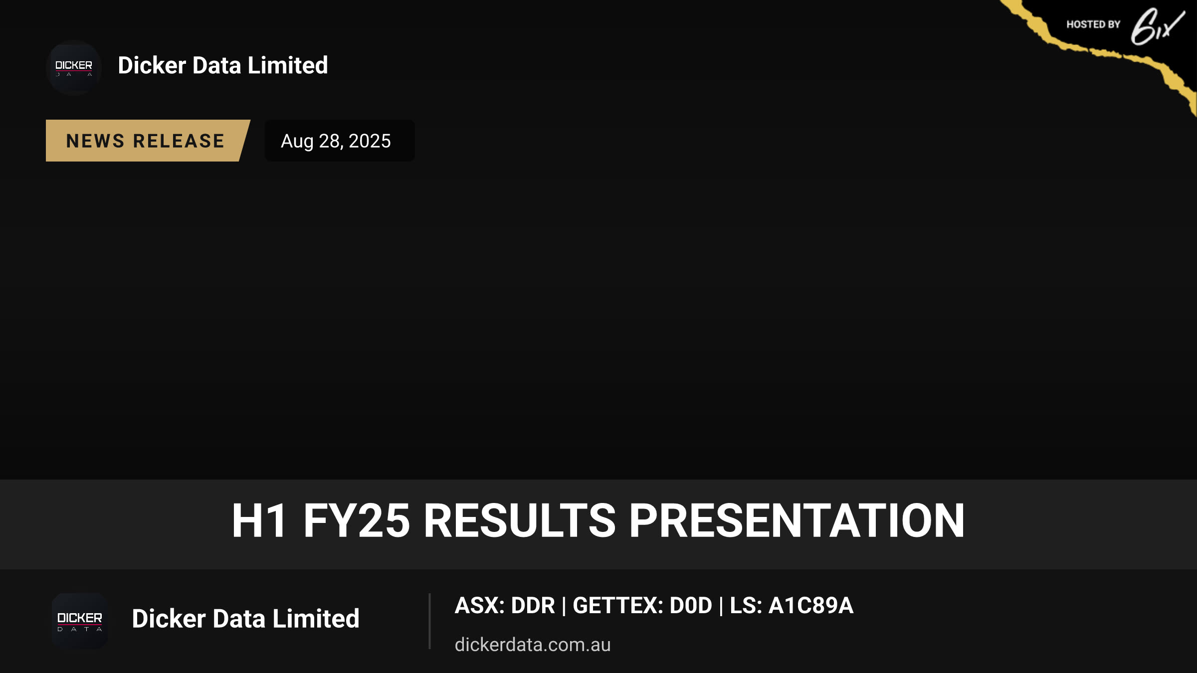 H1 FY25 Results Presentation