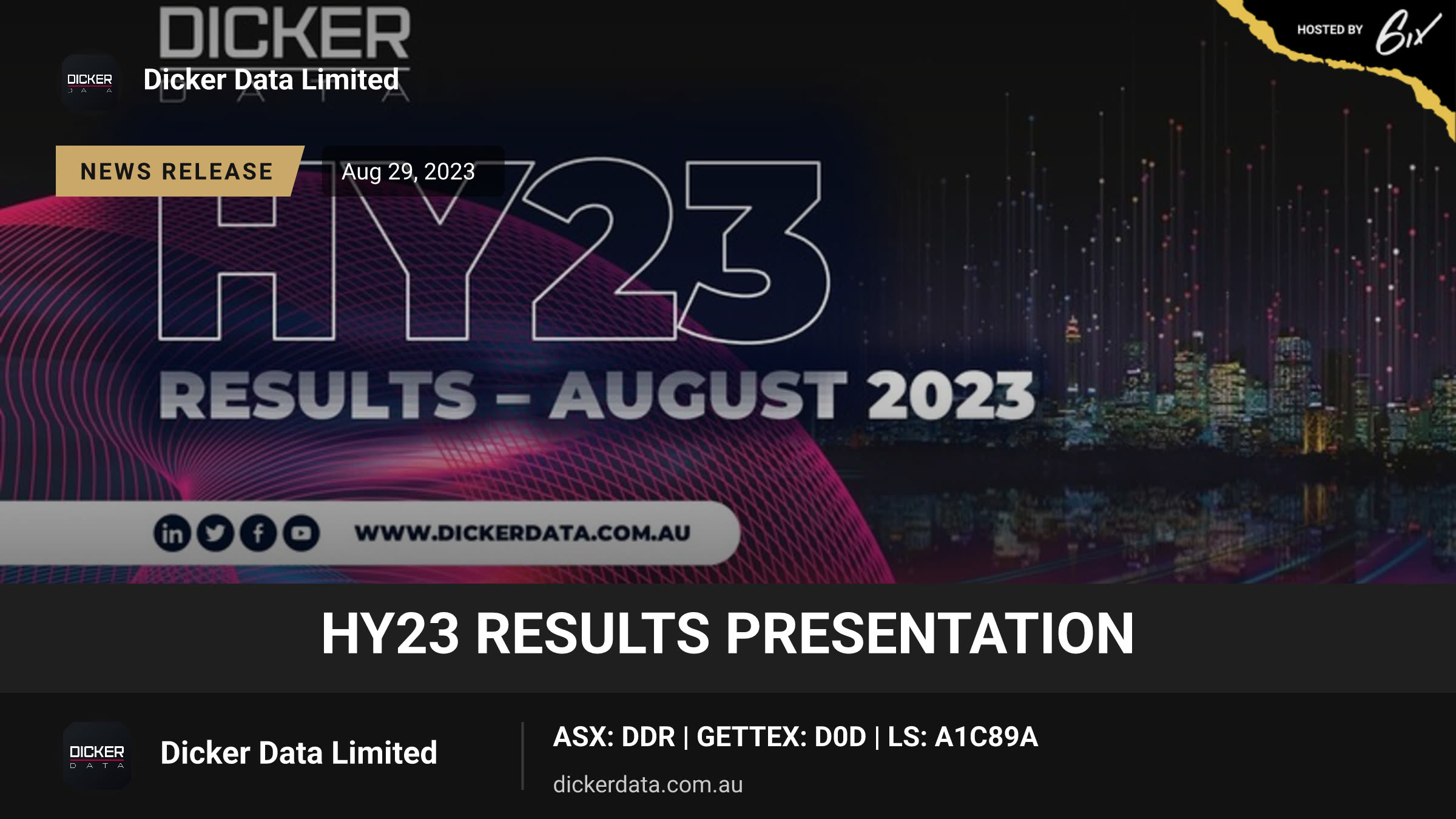 HY23 Results Presentation