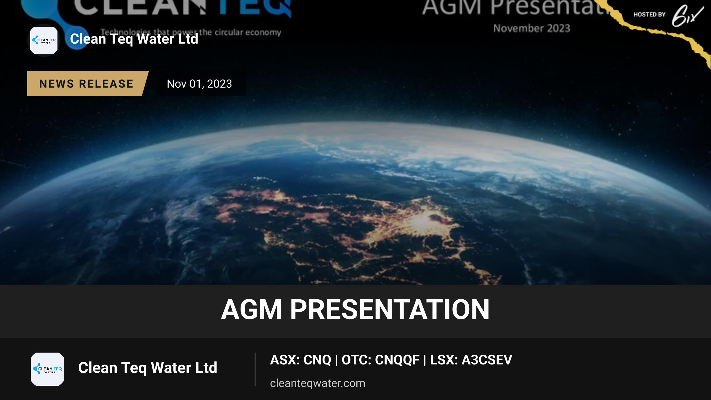 AGM Presentation