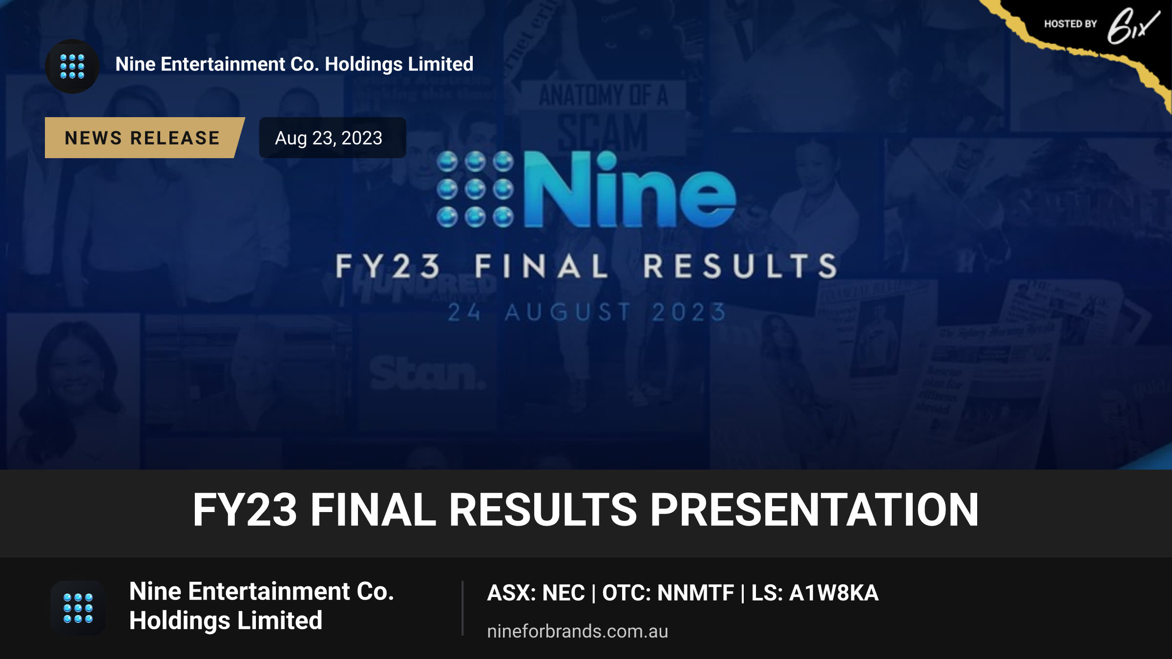 FY23 Final Results presentation