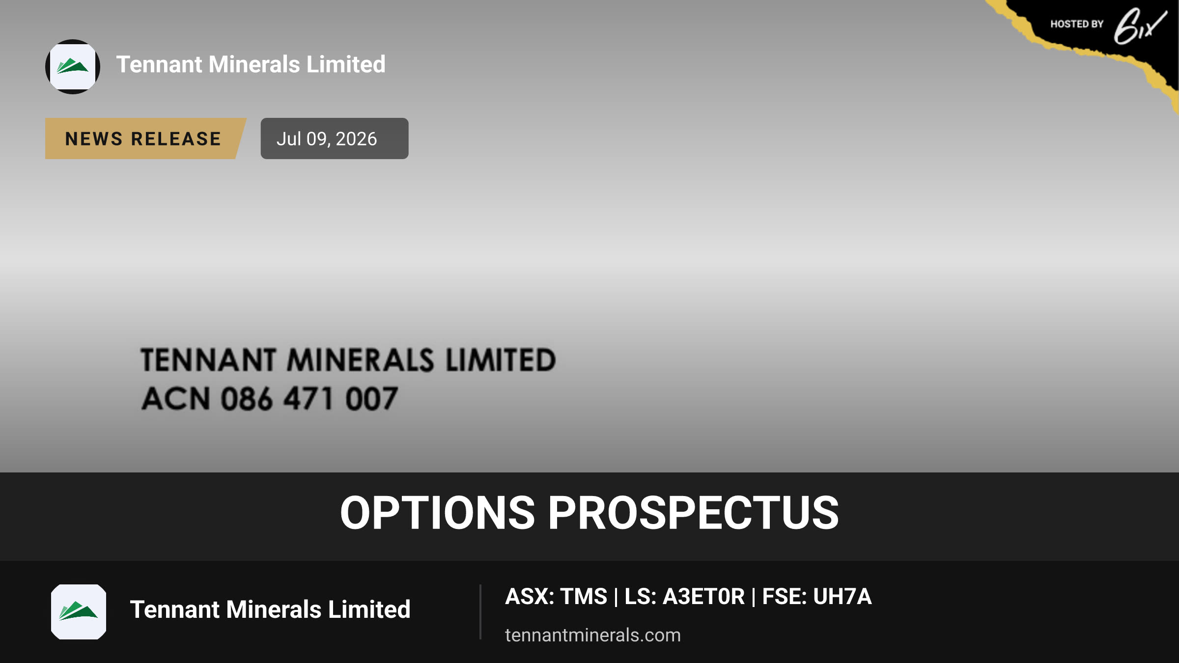 Options Prospectus