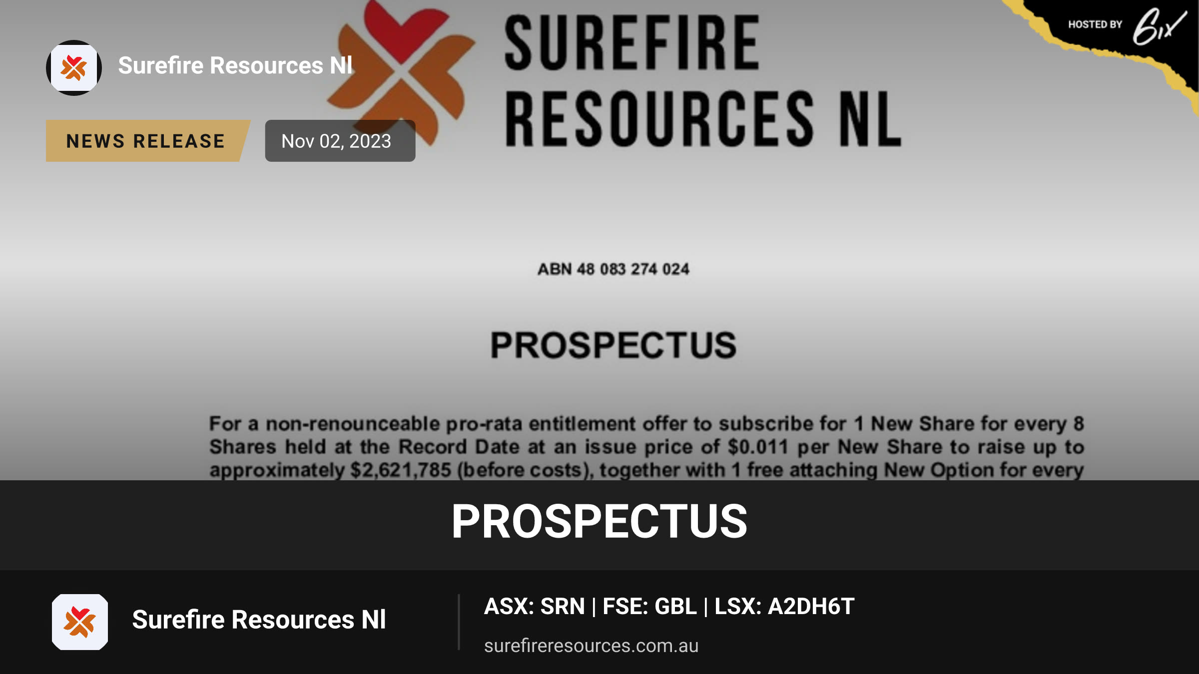 Prospectus