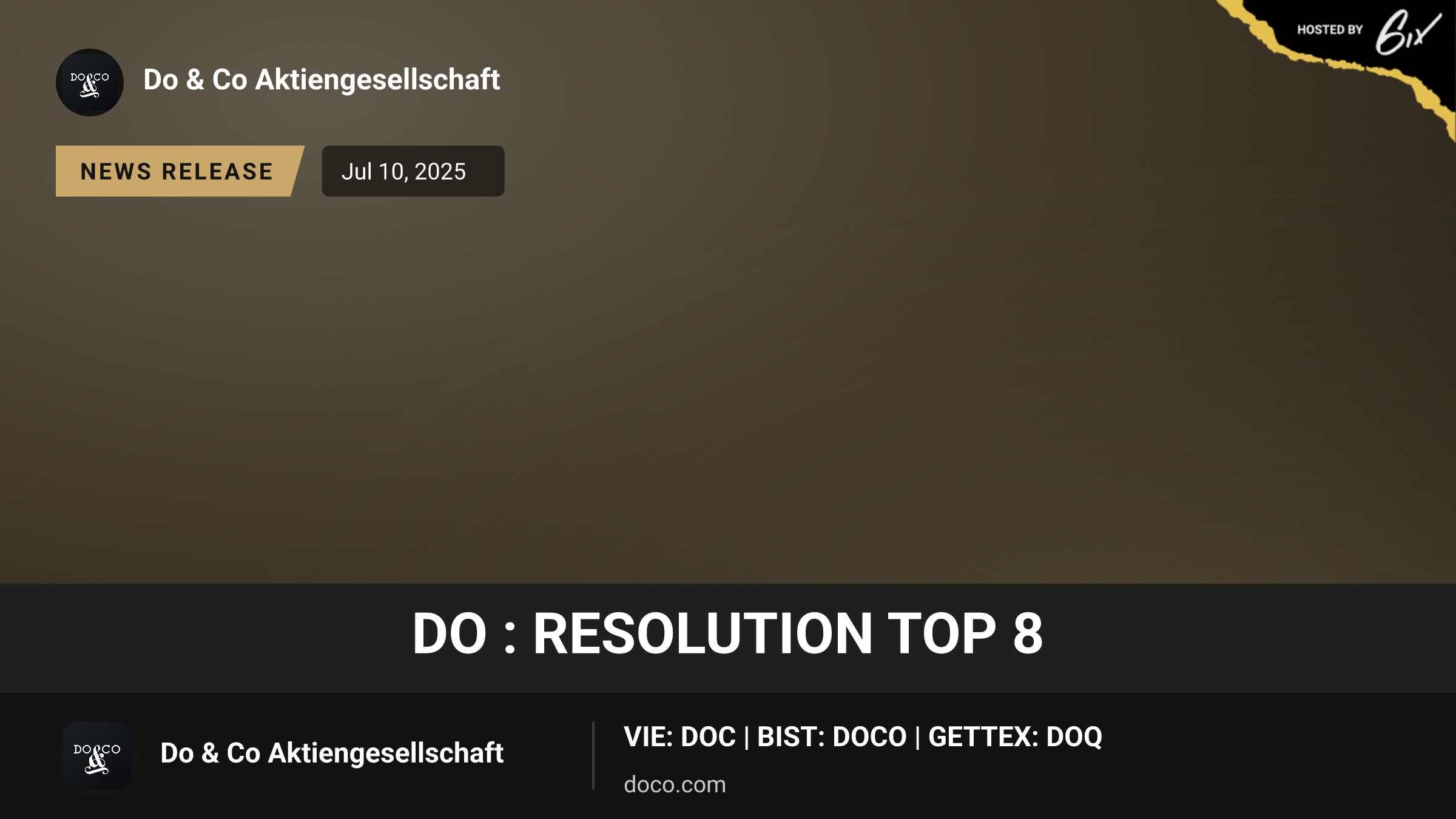 Do : Resolution TOP 8