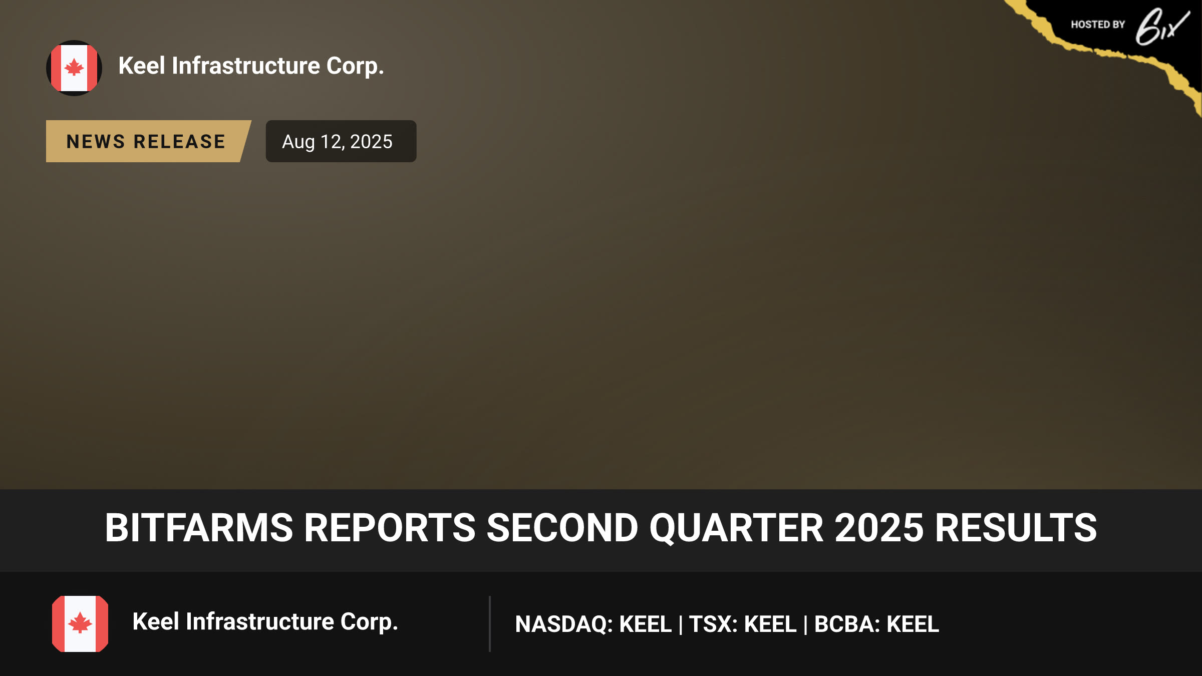 Bitfarms Reports Second Quarter 2025 Results