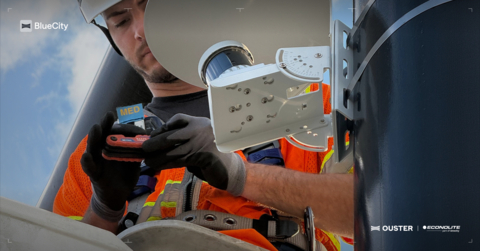 UDOT installs first Ouster BlueCity with Rev8 OS1 Max
