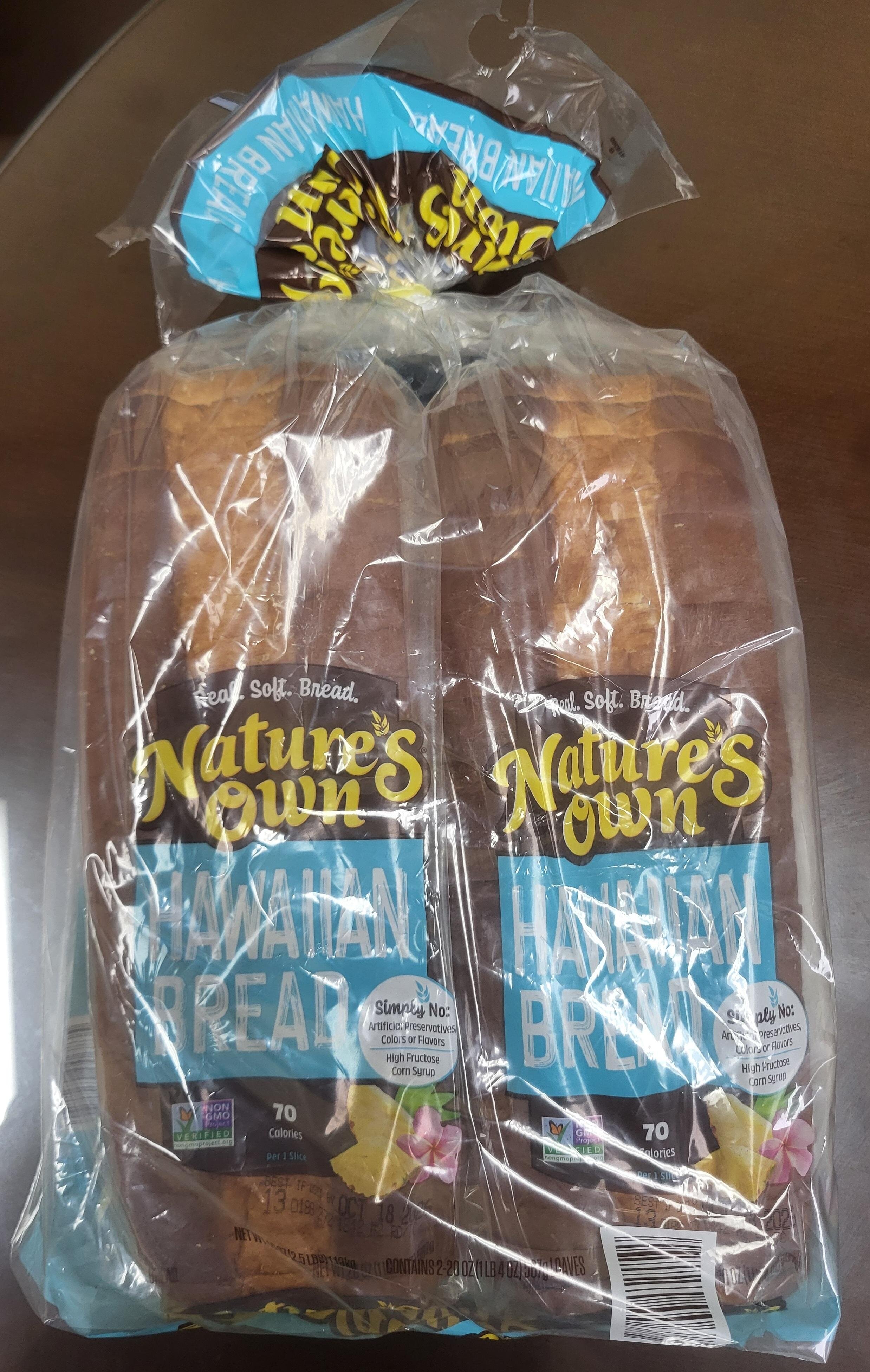 Nature's Own Hawaiian Bread 40 oz.