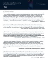 Agile Services Networking Quote Sheet