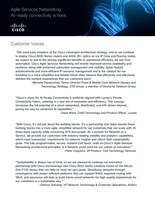 Agile Services Networking Quote Sheet