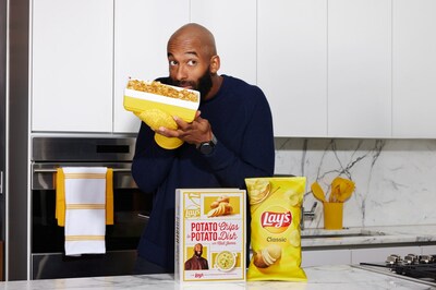 New “Lay’s Potato Chip to Potato Dish with Matt James” cookbook kit features limited-edition bag and original Lay’s mashed potatoes recipe.