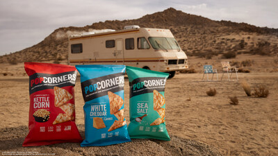 The tasty, crunchy and wholesome popped-corn snack breaks convention and unlocks snacking possibilities through great taste and basic ingredients in seven delicious flavors.