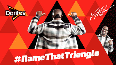 Doritos launches new #NameThatTriangle social contest.