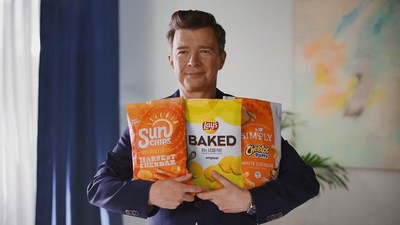RICK ASTLEY & FRITO-LAY® TEAM UP TO FLIP TRADITIONAL NEW YEAR’S RESOLUTIONS UPSIDE DOWN WITH “NEW YEAR NEW YOU” CAMPAIGN