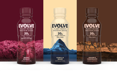 Newly Reformulated EVOLVE Plant-Based Protein Shakes