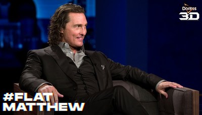 Super Bowl LV Gains Added Dimension with Doritos Campaign Starring Matthew McConaughey as #FlatMatthew