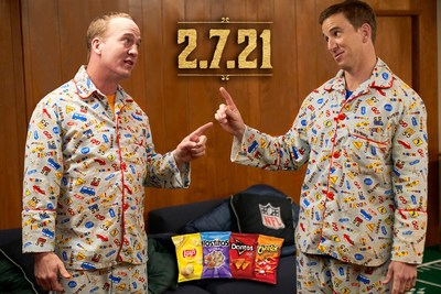 Frito-Lay Brings Legendary NFL Cast to Super Bowl Sunday Commercial, including Peyton and Eli Manning, Marshawn Lynch, Deion Sanders and Many More