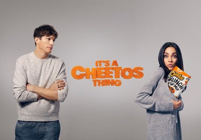 Cheetos Crunch Pop Mix Steals the Spotlight with Super Bowl Ad Featuring Ashton Kutcher, Mila Kunis and Shaggy