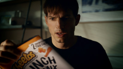 Cheetos® Returns to the Super Bowl Stage with Mysterious
(or Mischievous?) Commercial Starring Ashton Kutcher