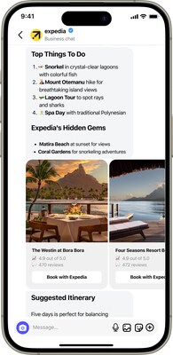New trip matching tool uses AI to convert social media inspiration into real-world travel plans—all within Instagram.