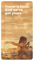 Expedia Announces New Direction in Brand Positioning in Anticipation of Post-Vaccination Travel Demand