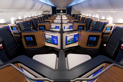 United Unveils the Elevated Aircraft Interior:
Higher Standard of Premium International Travel Includes New Business Class Suites, Caviar Service and Largest Seatback Screens in the U.S. on new 787 Dreamliners