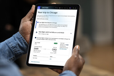 United’s New App Feature Helps Customers Re-book and Receive Meal and Hotel Vouchers Automatically